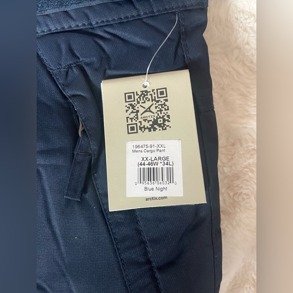 SOLD•NWT• Arctix Mens Snowsports Cargo Pants| Blue| XXL - Picture 7 of 10
